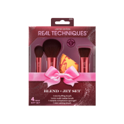 Real Techniques - *Holidays 25* - Set di pennelli Blend + Jet Set