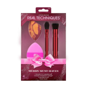 Real Techniques - *Holidays 25* - Set di pennelli Merry Must-haves Set