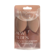 Real Techniques - *New Nude 2.0* - Set di 4 spugnette Bare finish