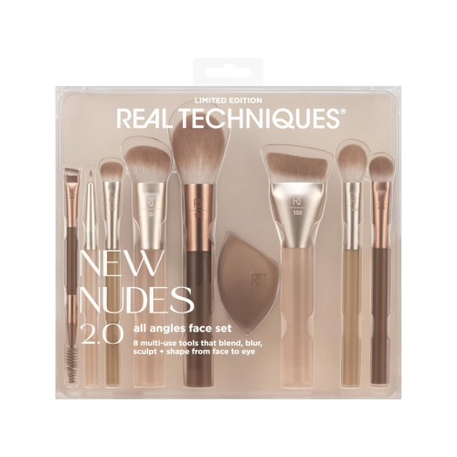 Real Techniques - *New Nude 2.0* - Set di pennelli All Angles