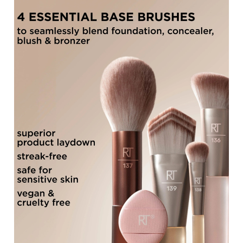 Real Techniques - *New Nude 2.0* - Set di pennelli Blurred Base