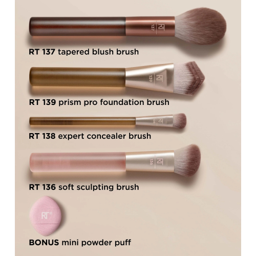 Real Techniques - *New Nude 2.0* - Set di pennelli Blurred Base