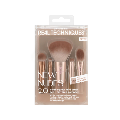 Real Techniques - *New Nude 2.0* - Set di pennelli On-The-Glow