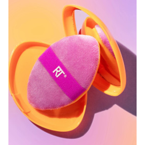 Real Techniques - *Night Brights* - Spugne miracolose 2 in 1 + custodia da viaggio