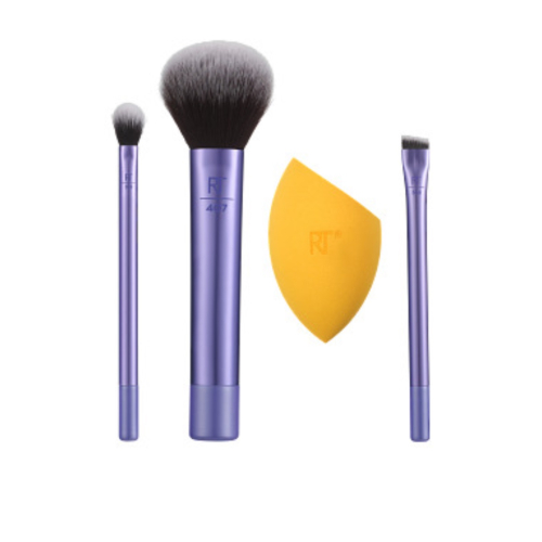 Real Techniques - *Night brights* - Set pennello + spugna Midi Glow