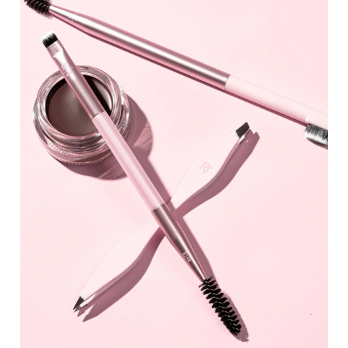 Real Techniques - Set di 3 pennelli per sopracciglia Brow Shaping