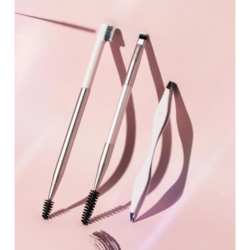 Real Techniques - Set di 3 pennelli per sopracciglia Brow Shaping