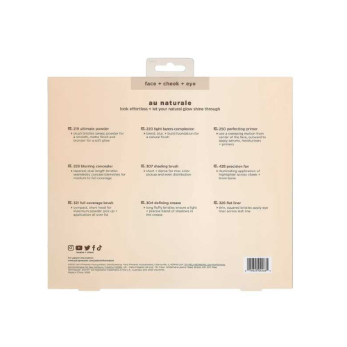 Real Techniques - Set Pennelli Au Naturale