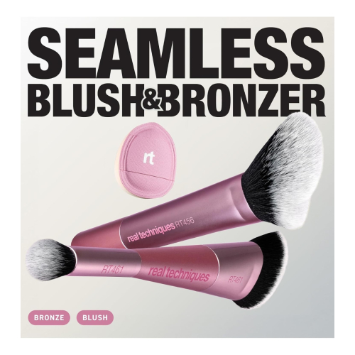 Real Techniques - Set di pennelli Cheeky Trio