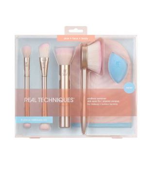 Real Techniques - Set di pennelli Endless Summer Glow.