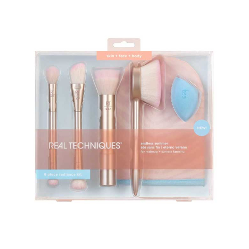 Real Techniques - Set di pennelli Endless Summer Glow.