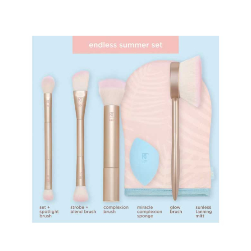 Real Techniques - Set di pennelli Endless Summer Glow.
