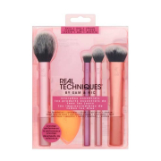 Real Techniques - Set Pennelli + Spugnetta Everyday Essentials Real Techniques - Set Pennelli + Spugnetta Everyday Essentials