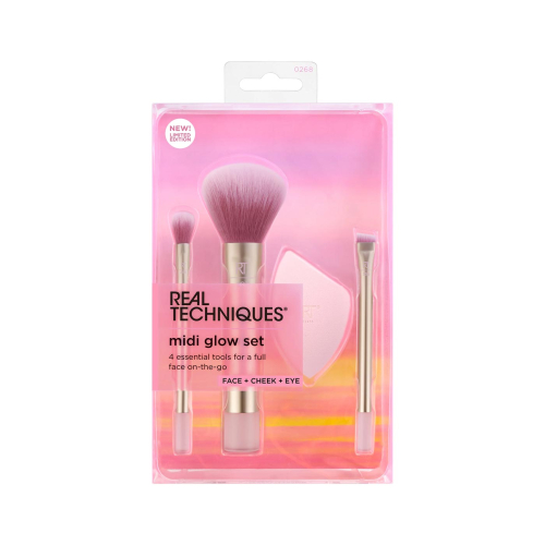 Real Techniques - *Sunrise to Sunset* - Set di pennelli Midi Glow