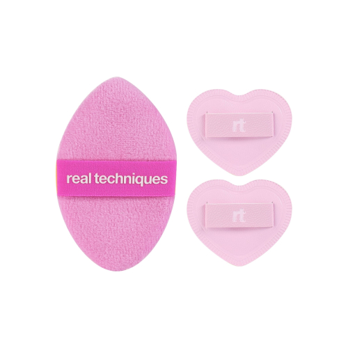 Real Techniques - *Sweet Tooth* - Set di nappe Candy Hearts