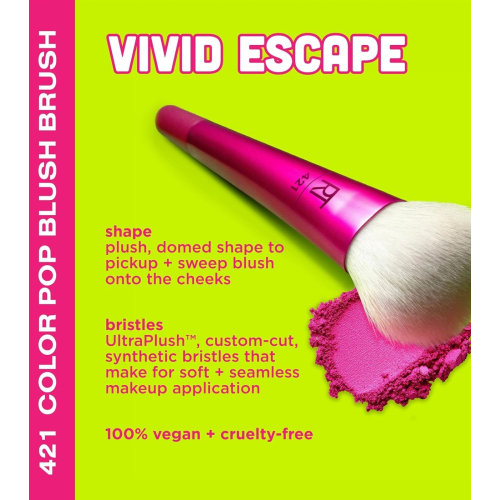 Real Techniques - *Vivid Escape* - Pennello per fard Color Pop - 421