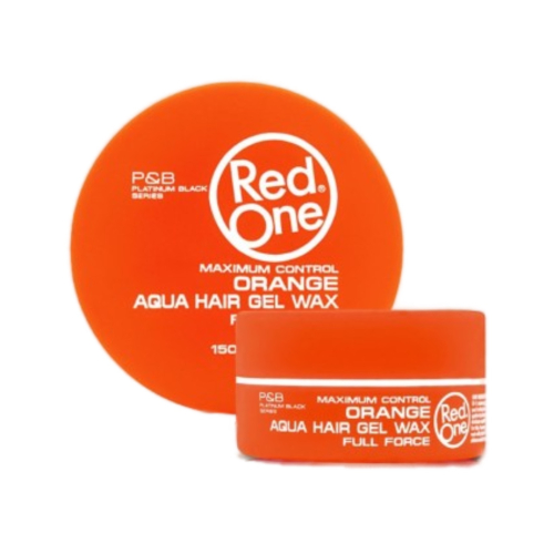 Red One - Cera modellante Aqua Hair Wax - Orange