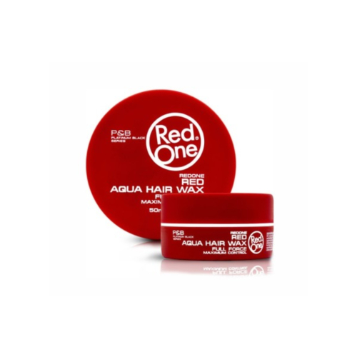 Red One - Cera fissante per lo styling Aqua Hair Wax Red - Mini Size