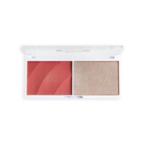 Revolution Relove - Duo blush e illuminante Colour Play Blushed - Cute