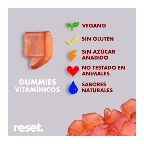 Reset - Vitamine per la pelle Skin Prebiotic Gummies