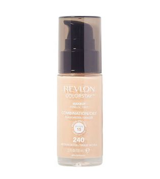 Revlon - Fondotinta liquido per pelle mista/grassa ColorStay SPF15 - 240: Medium Beige