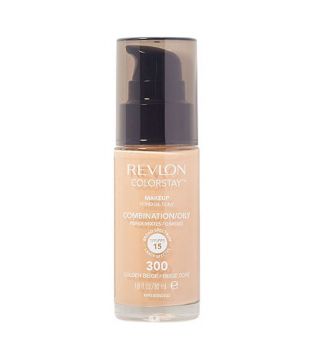 Revlon - Fondotinta liquido per pelle mista/grassa ColorStay SPF15 - 300: Golden Beige