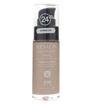 Revlon - Fondotinta liquido per pelle normale/secca ColorStay Revlon SPF20 - 200: Nude