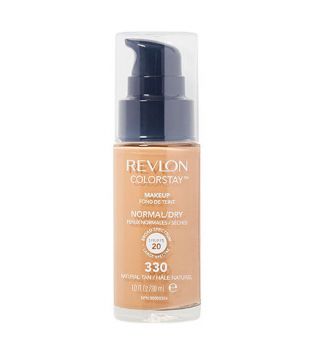 Revlon - Fondotinta liquido per pelle normale/secca ColorStay SPF20 - 330: Natural Tan