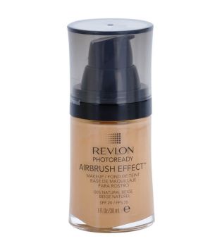 Revlon - Fondotinta liquido Photoready Airbrush effect  - 005: Natural Beige