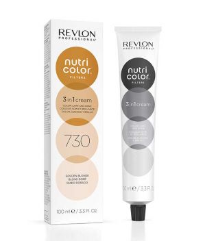 Revlon - Colorazione Nutri Color Filters Crema 3 in 1 100ml - 730: Biondo dorato