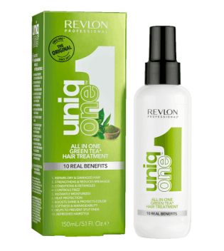 Revlon - Trattamento per capelli UniqOne All-in-One 150ml - Tè verde