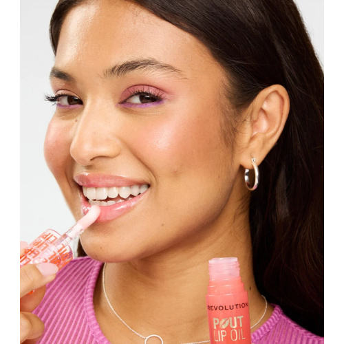 Revolution - Olio per labbra Pout Lip - Juicy Peach