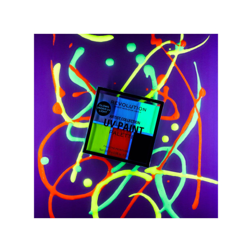 Revolution - *Artist Collection* - Palette di colori Ultraviolet Aqua UV Paint