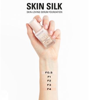 Revolution - Base per il trucco Skin Silk Serum Foundation - F0.5