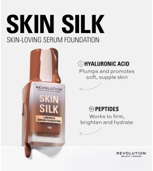 Revolution - Base per il trucco Skin Silk Serum Foundation - F1