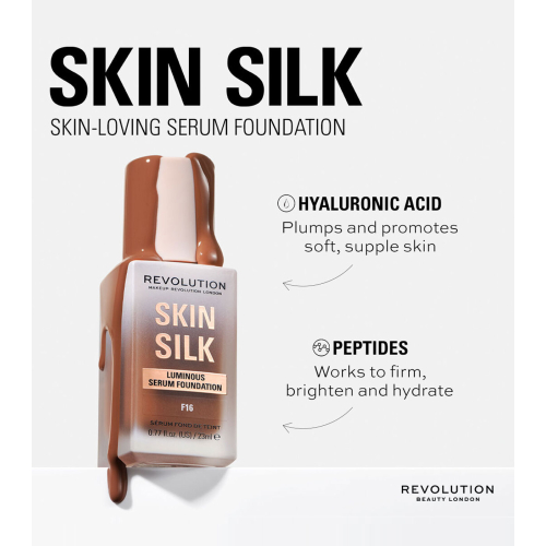 Revolution - Base per il trucco Skin Silk Serum Foundation - F12.5