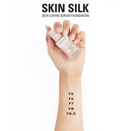 Revolution - Base per il trucco Skin Silk Serum Foundation - F8.5
