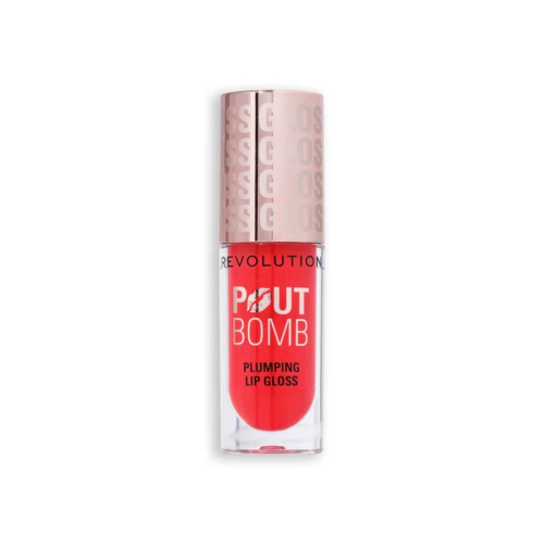Revolution - Lucidalabbra volumizzante Pout Bomb - Cherry Sheer Red