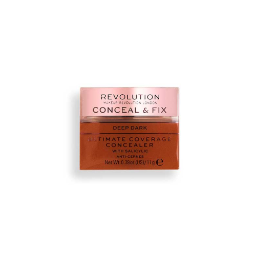 Revolution - Correttore Ultimate Coverage Conceal & Fix - Deep Dark