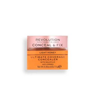 Revolution - Correttore Ultimate Coverage Conceal & Fix - Light Honey