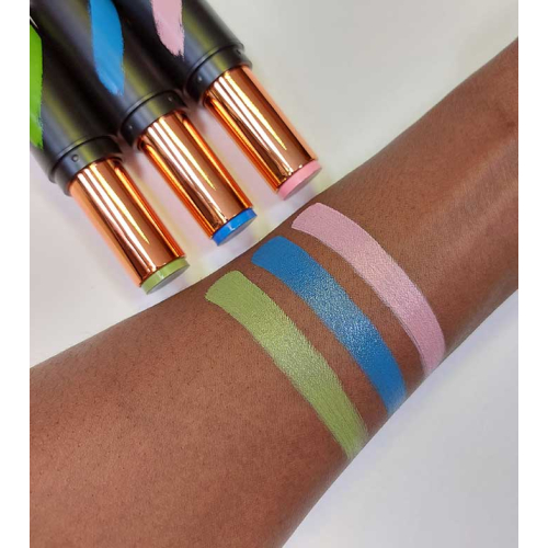 Revolution - *Creator* - Bastoncini per trucco artistico Fast Base Paint Sticks - Rosa, blu e verde