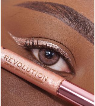 Revolution - Eyeliner liquido Super Flick - Rose Gold
