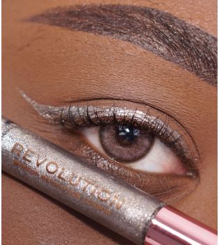 Revolution - Eyeliner liquido Super Flick - Silver