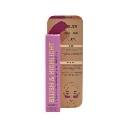 Revolution - Duo fard e illuminante in stick - Golden Shine