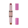 Revolution - Duo fard ed evidenziatore in stick - Flushing Pink