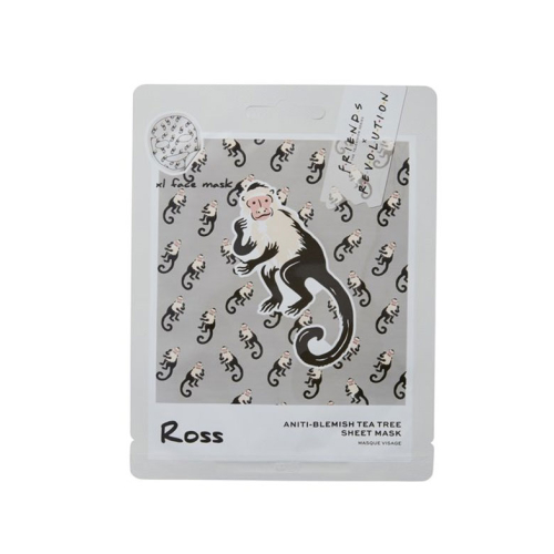Revolution - *Friends X Revolution* - Maschera viso in tessuto con tea tree - Ross