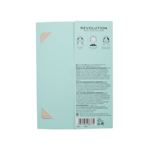 Revolution - *Friends X Revolution* - Confezione da 3 maschere facciali in tessuto - Joey, Ross e Chandler