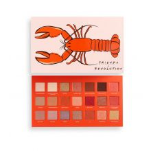 Revolution - *Friends X Revolution*  - Palette di ombretti He's Her Lobster