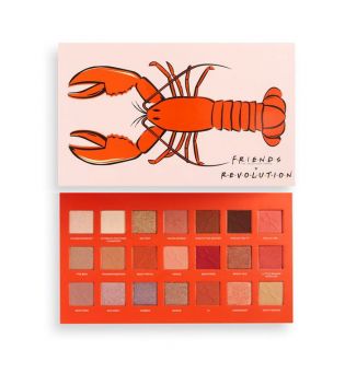 Revolution - *Friends X Revolution*  - Palette di ombretti He's Her Lobster