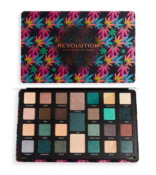 Revolution - *Good Vibes* - Palette di ombretti Forever Limitless - Extra Chilled
